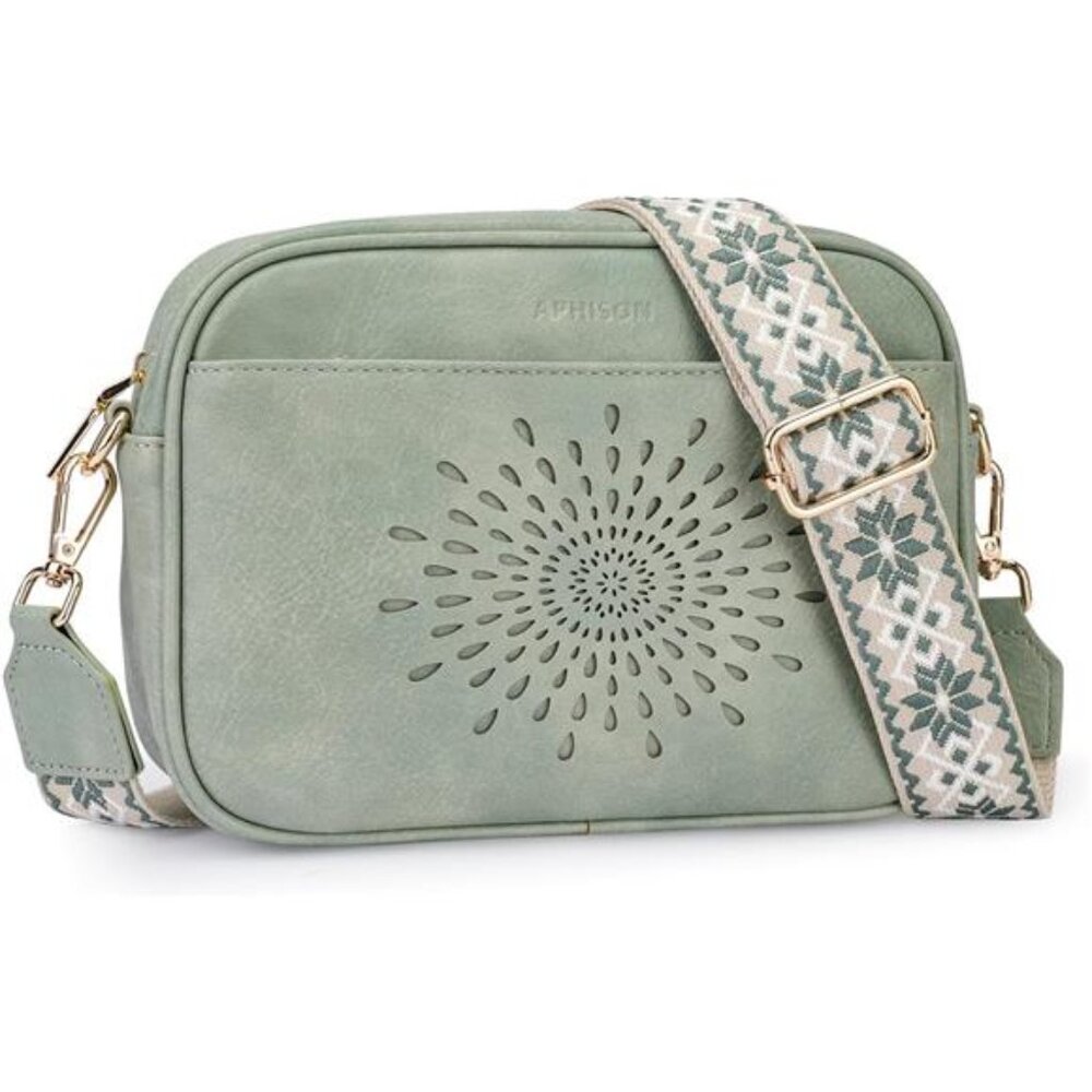 Quilted Crossbody Bags for Women Trendy,Vegan Leather Small Crossbody